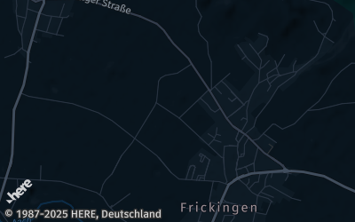 Heizung Map of Frickingen
