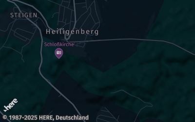 Heizung Map of Heiligenberg