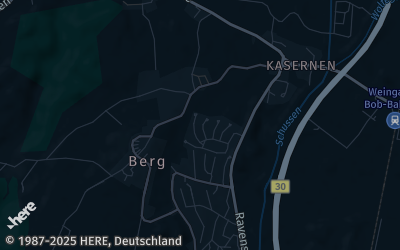 Heizung Map of Berg