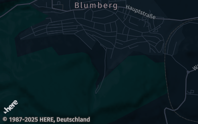 Heizung Map of Blumberg