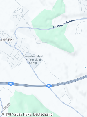Here Map of Orsingen-Nenzingen