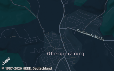 Heizung Map of Obergünzburg