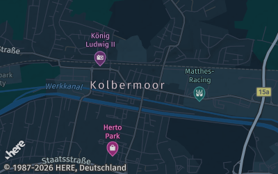 Heizung Map of Kolbermoor