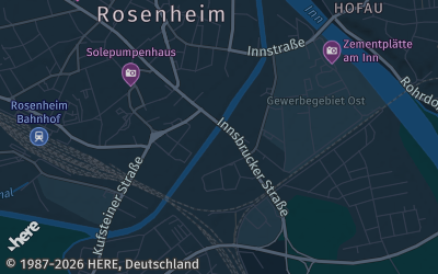 Heizung Map of Rosenheim