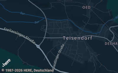 Heizung Map of Teisendorf