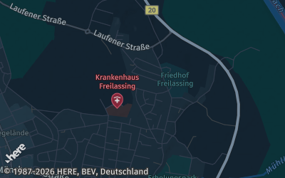 Heizung Map of Freilassing