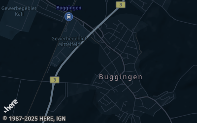 Heizung Map of Buggingen