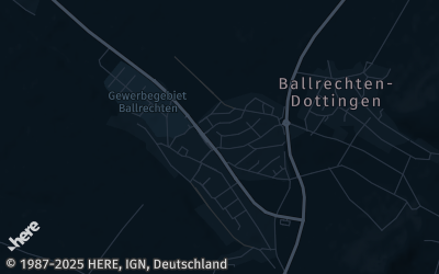 Heizung Map of Ballrechten-Dottingen