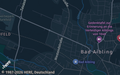 Heizung Map of Bad Aibling