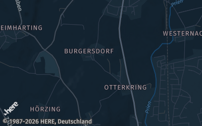 Heizung Map of Prien am Chiemsee
