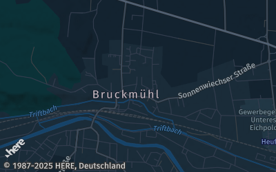 Heizung Map of Bruckmühl