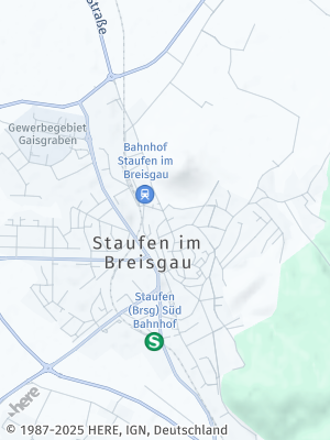 Here Map of Staufen im Breisgau