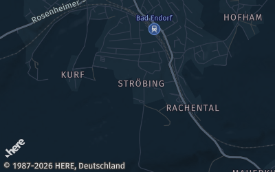 Heizung Map of Bad Endorf