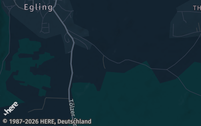 Heizung Map of Egling bei Wolfratshausen