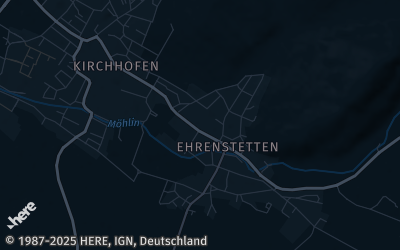 Heizung Map of Ehrenkirchen