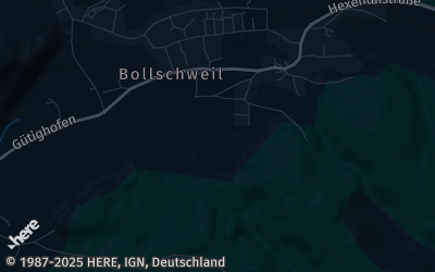 Heizung Map of Bollschweil
