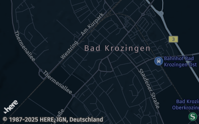 Heizung Map of Bad Krozingen