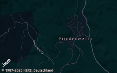 Heizung Map of Friedenweiler