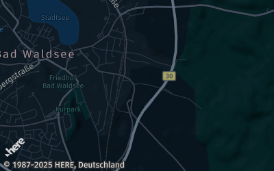 Heizung Map of Bad Waldsee
