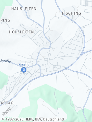Here Map of Waging am See