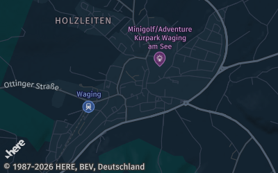 Heizung Map of Waging am See