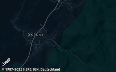 Heizung Map of Sölden