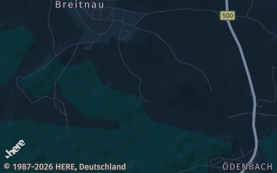 Heizung Map of Breitnau