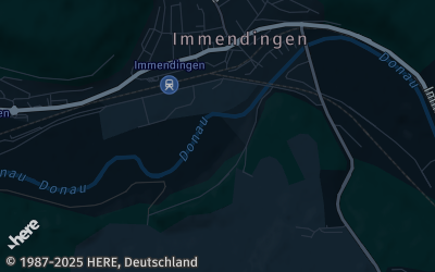 Heizung Map of Immendingen