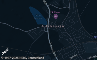 Heizung Map of Altshausen