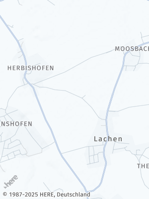 Here Map of Lachen bei Memmingen