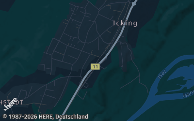 Heizung Map of Icking