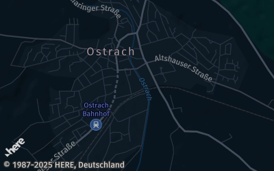 Heizung Map of Ostrach