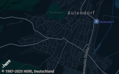 Heizung Map of Aulendorf