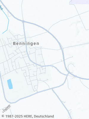 Here Map of Benningen bei Memmingen