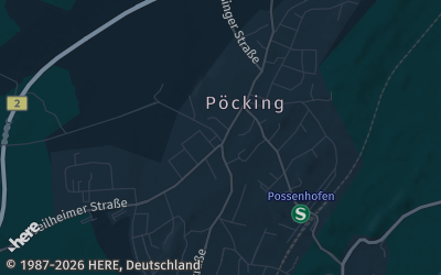 Heizung Map of Pöcking