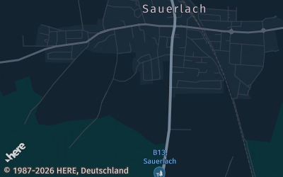 Heizung Map of Sauerlach