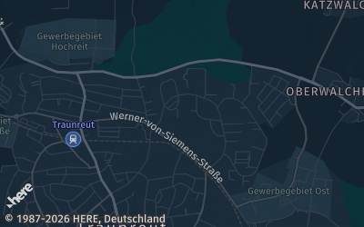 Heizung Map of Traunreut
