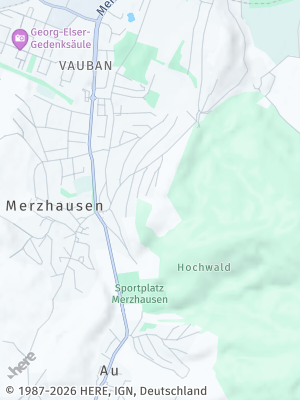 Here Map of Merzhausen