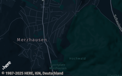 Heizung Map of Merzhausen