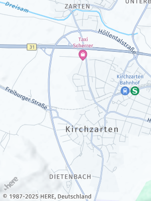 Here Map of Kirchzarten