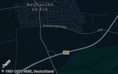 Heizung Map of Neuhausen ob Eck