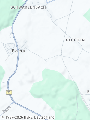 Here Map of Boms