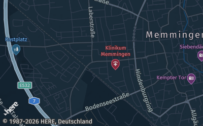 Heizung Map of Memmingen