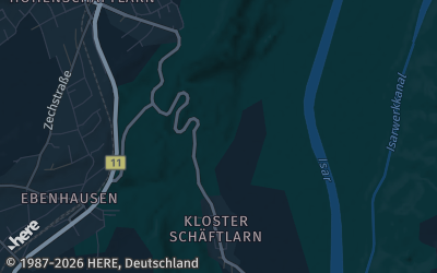 Heizung Map of Schäftlarn