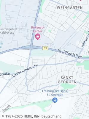 Here Map of Sankt Georgen
