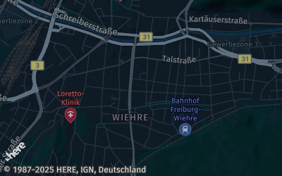 Heizung Map of Wiehre