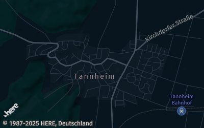 Heizung Map of Tannheim