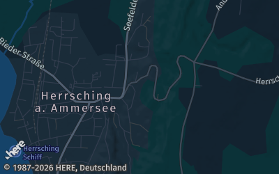 Heizung Map of Herrsching am Ammersee