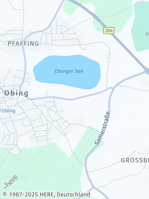 Here Map of Obing