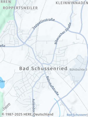 Here Map of Bad Schussenried